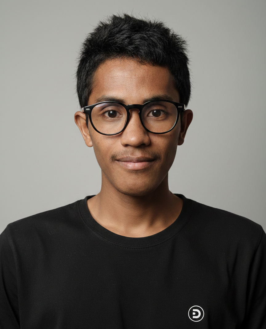 Portrait de HANJA Eli Dina – Développeur Full Stack à Madagascar